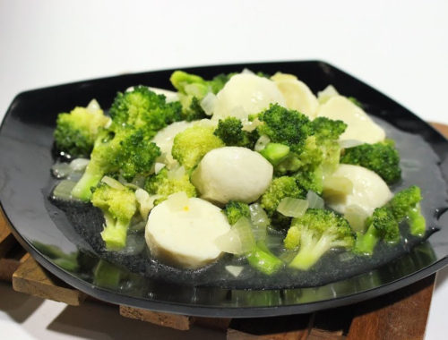 Resep Cara Membuat Brokoli Bakso Sapi Tumis