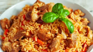Resep Nasi Daging Rempah