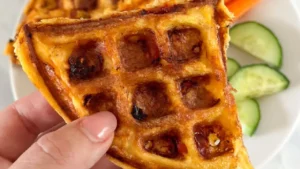 Resep Waffle Omelet