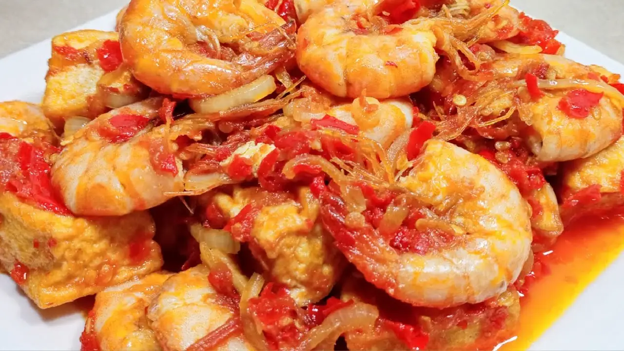 Resep Udang Balado