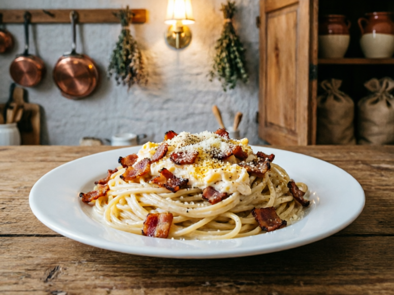 Cara Memasak Spaghetti Carbonara yang Creamy dan Anti Gagal di Rumah